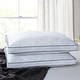 preview thumbnail 8 of 19, Medium-Firm 2-inch Gusset Feather and Down Pillows Set of 2 Medium - King