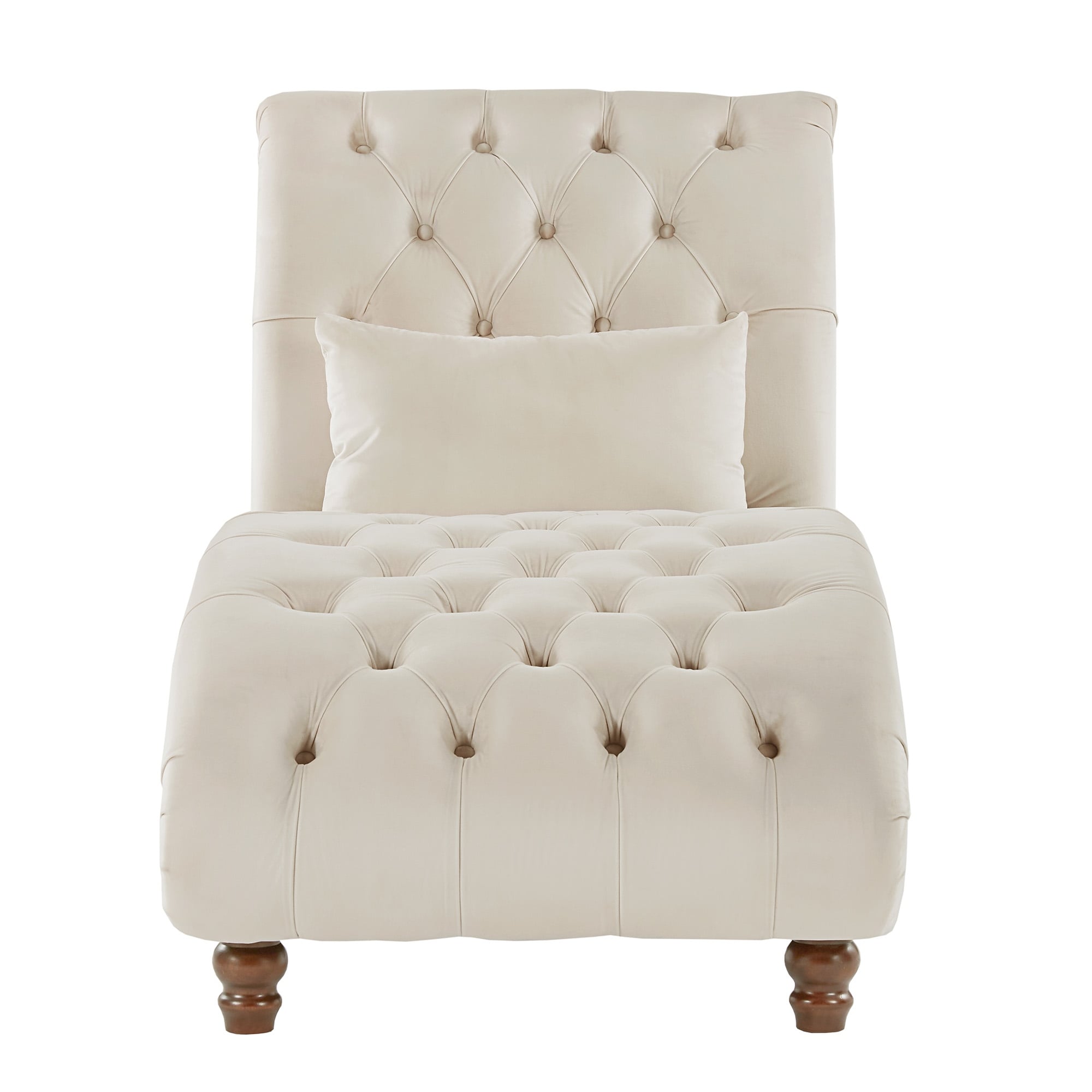 Knightsbridge tufted 2025 oversized chaise lounge