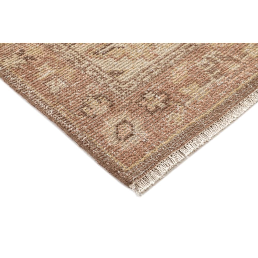 Terra by Obeetee Palace Triple Diamond Bisque Rug