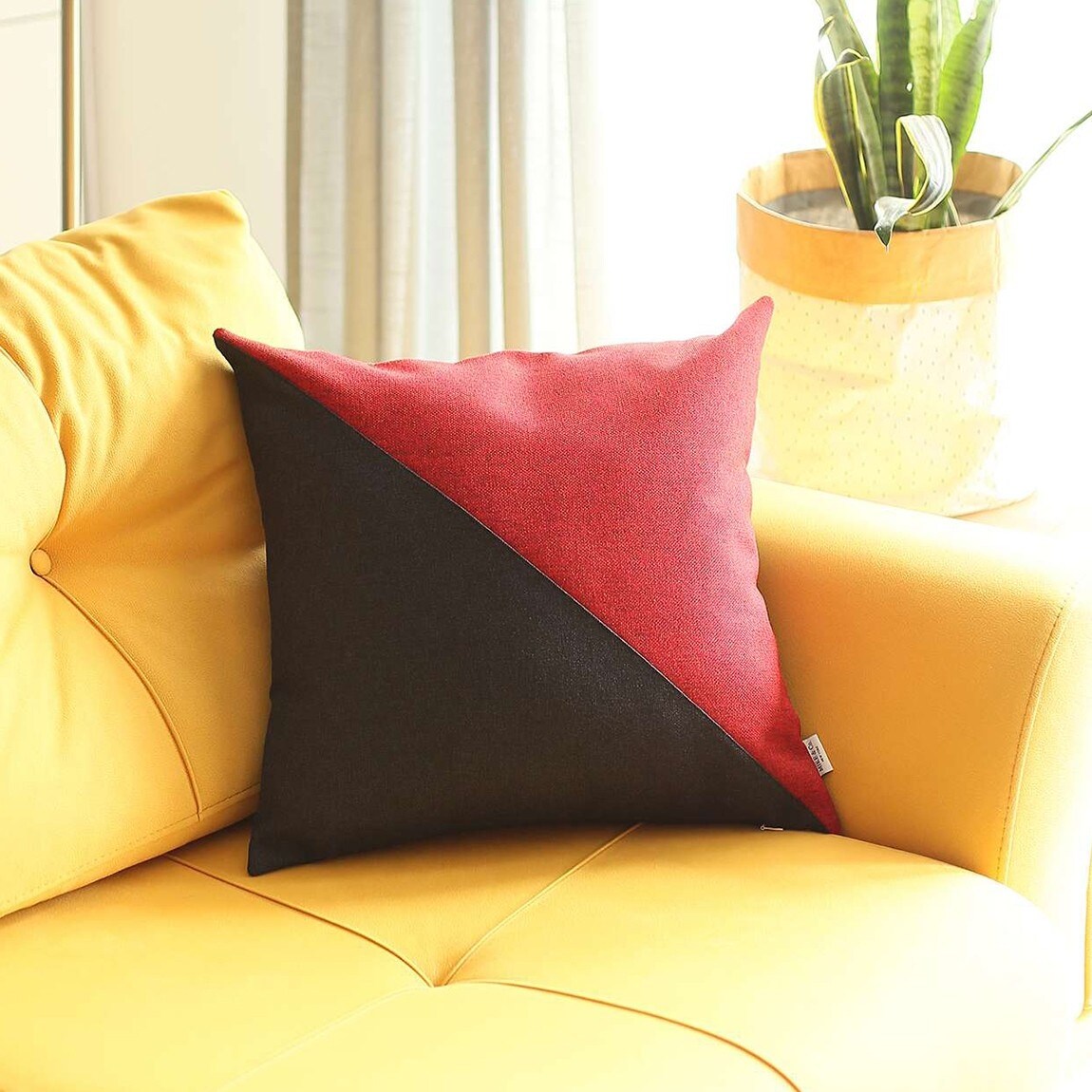 Red and black throw pillows online
