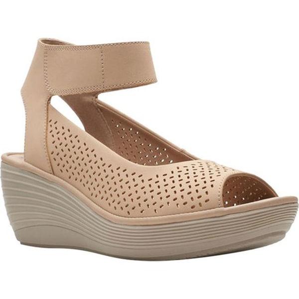 clarks reedly jump wedge sandal