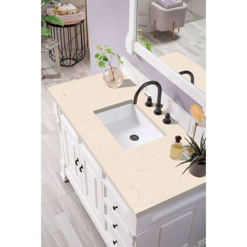 James Martin Vanities Brookfield 48" Single Basin Hardwood Vanity Set