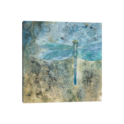 iCanvas "Dragonfly I" by Stephanie Law Canvas Print