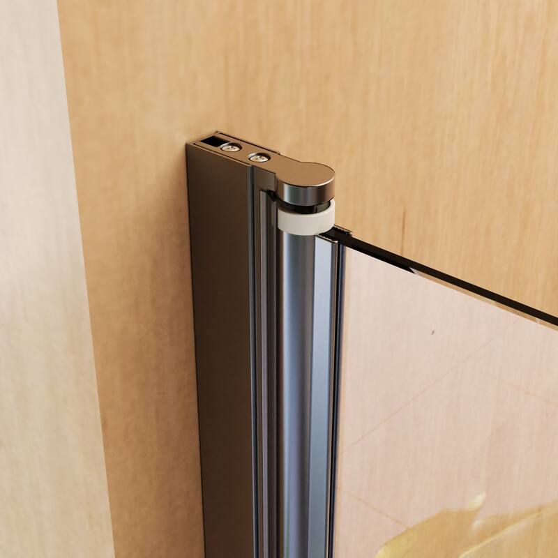 31"W x 55"H Frameless Folding Pivot Tub Door