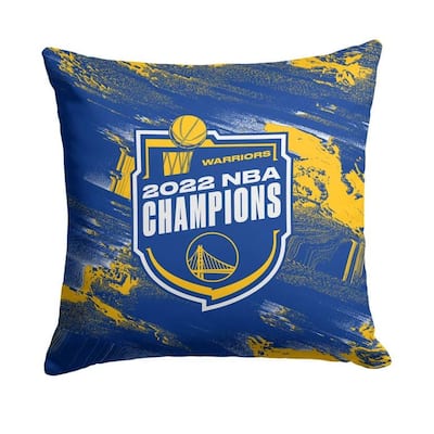 NBA Golden State Warriors 2022 NBA Champions 18 Inch Throw Pillow