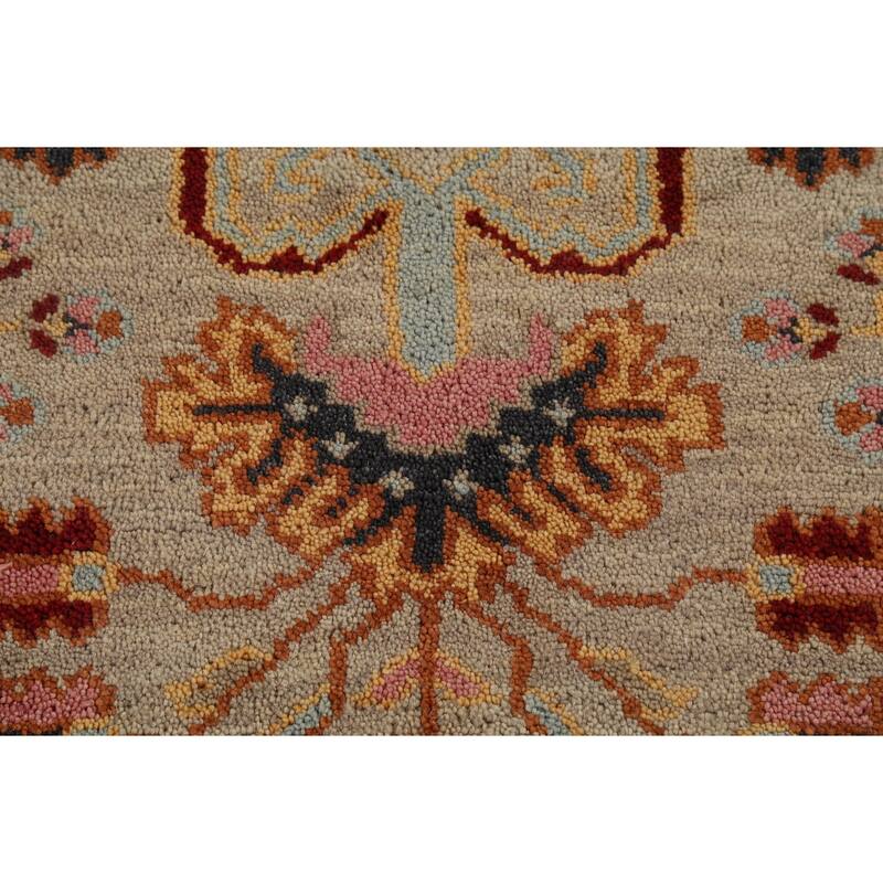 Kazak Indian Runner Rug Handmade Wool Carpet - 2'7"x 9'6"
