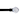 Kenney® Harris 1/2" Petite Café Decorative Window Curtain Rod, 28-48", Matte Black