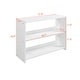 preview thumbnail 33 of 58, Maximized Storage Space Low Loft Bed with Drawers, Shelves and Slide, Twin Size