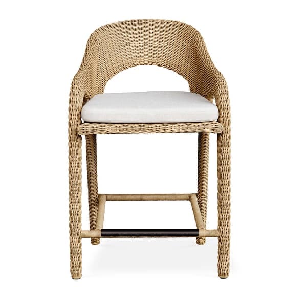 slide 2 of 28, Uttermost Kavali Outdoor Wicker Stool