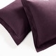 preview thumbnail 4 of 6, Superior Classic Solid Flannel Cotton Duvet Cover Set