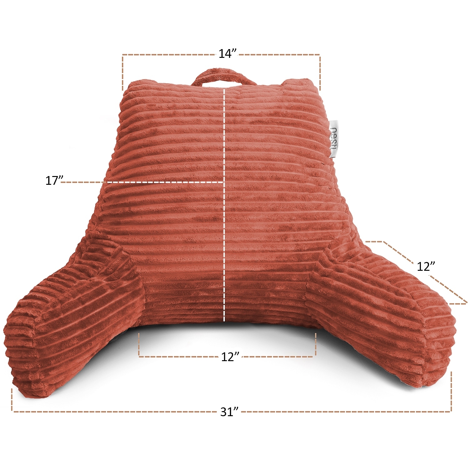 Corduroy sales backrest pillow