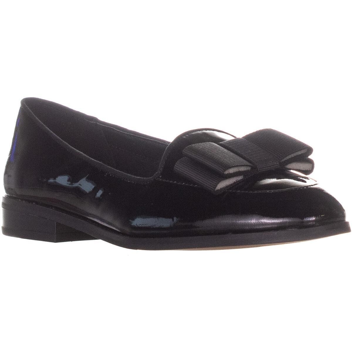 anne klein patent loafers