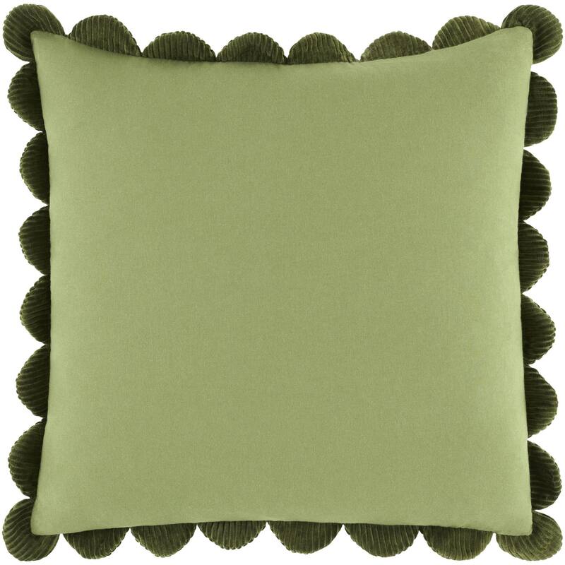 Livabliss Corduroy Quarters Modern Accent Pillow