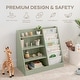 preview thumbnail 29 of 28, Kids Montessori Book Shelf, Shelves for Toys by Comfy Cubs