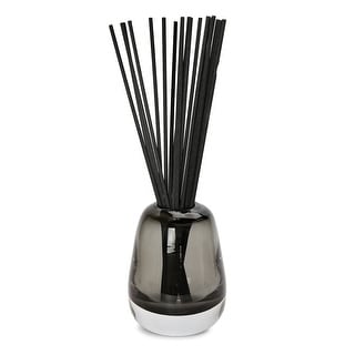 Grey Tinted Glass Reed Diffuser Zen Tea Scent
