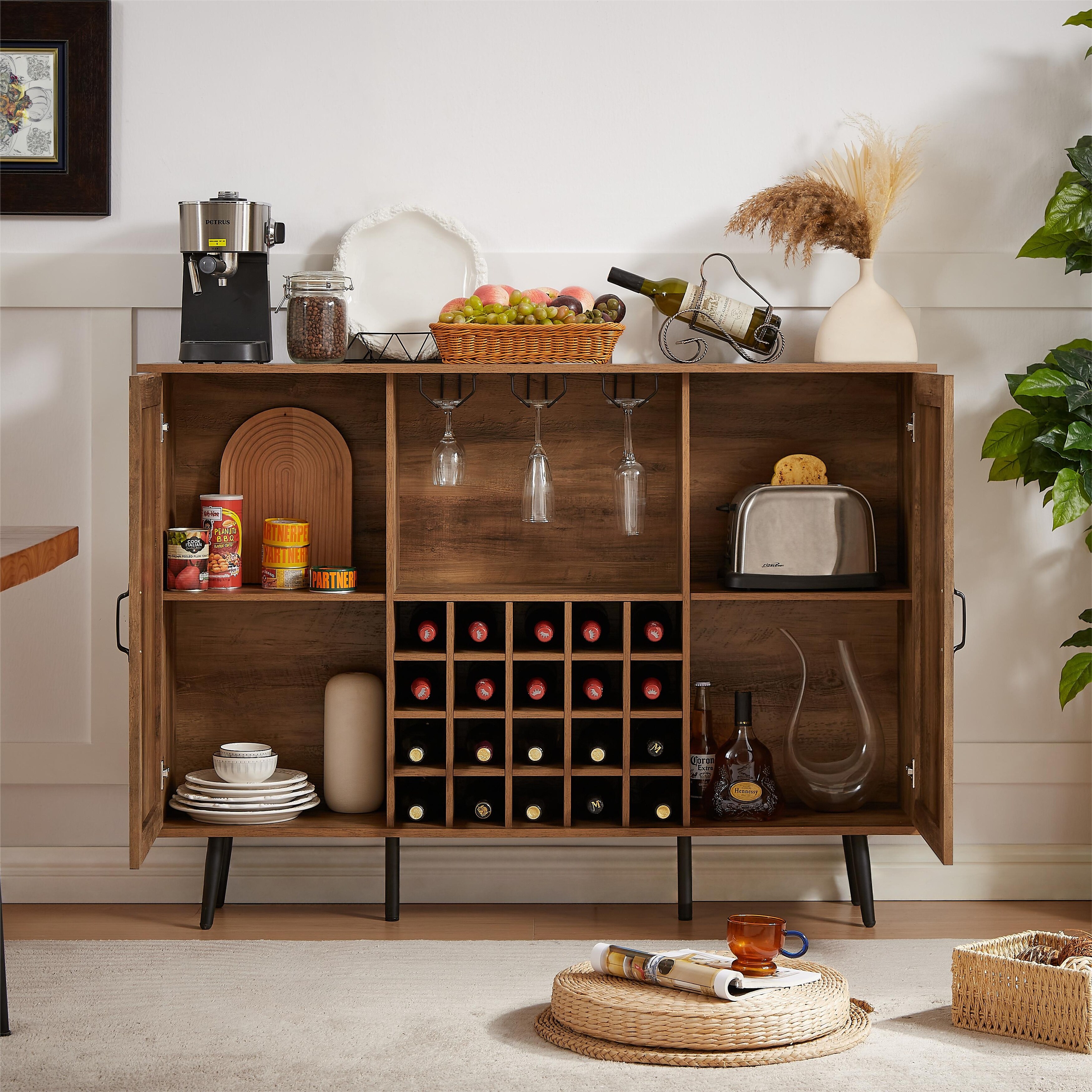 Large sideboard with wine storage best sale