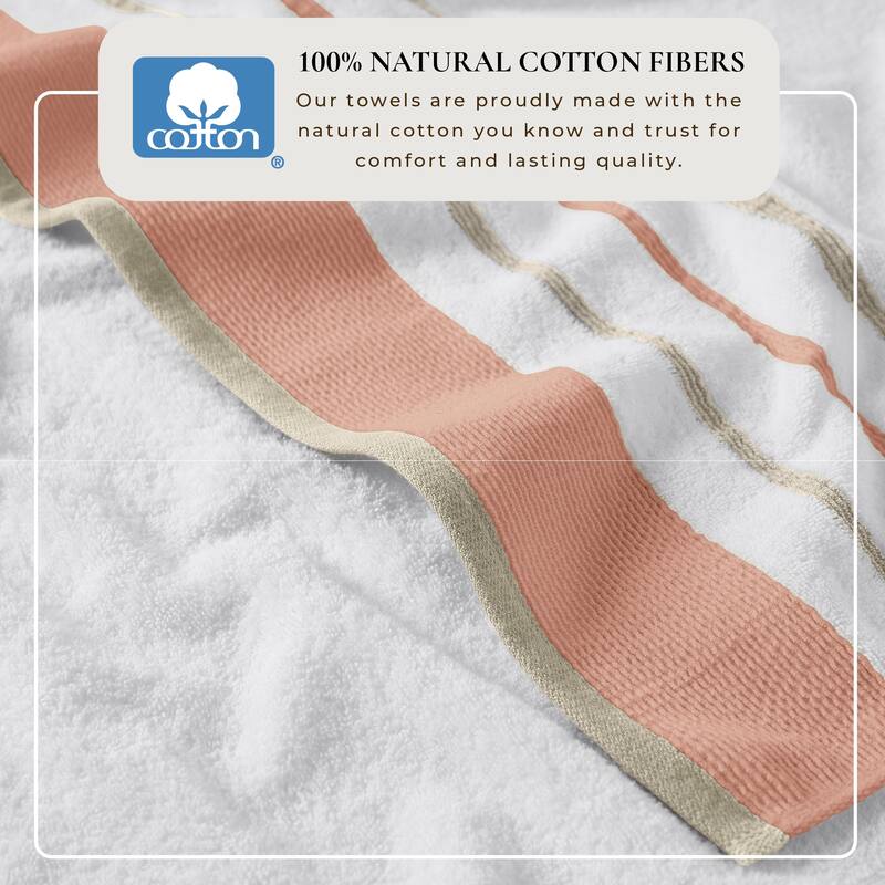 Linery & Co. Luxury Cotton Decorative Towel Set.