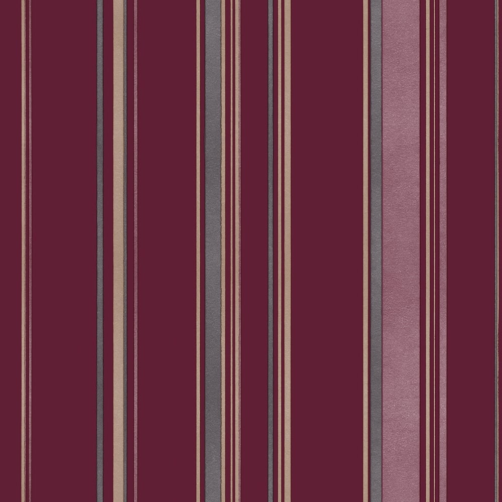 Galerie Wallcoverings Smart Stripes 3 Casual Stripe Vinyl on Non-woven Matte Wallpaper Roll