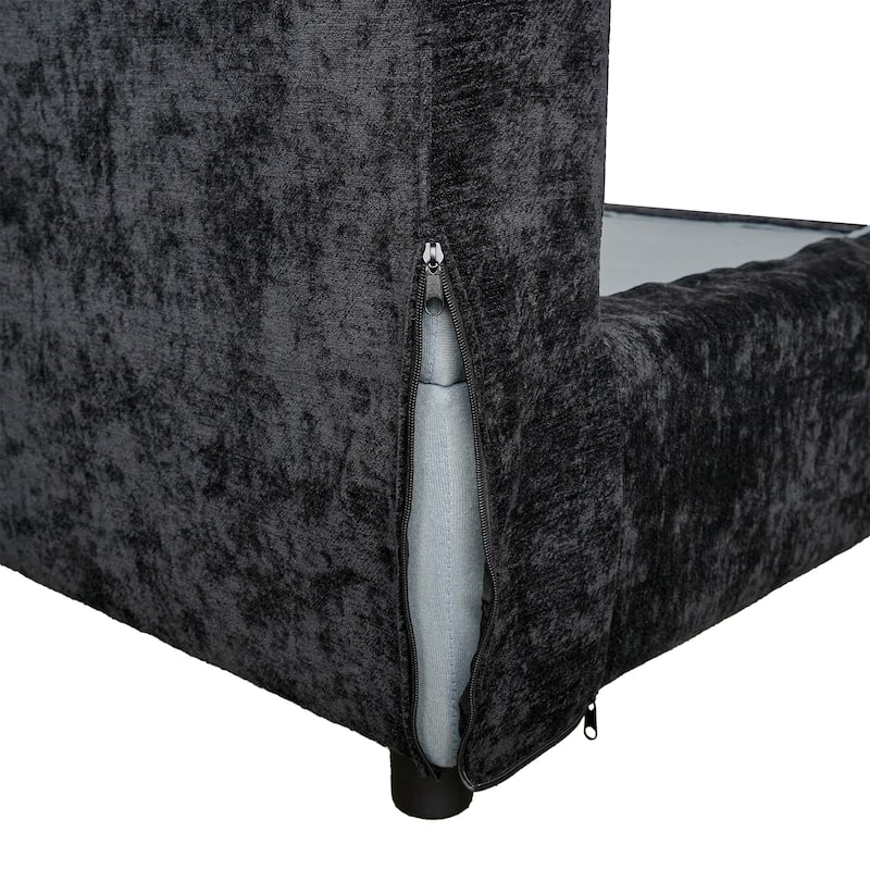 Cloud Couch Modular Sectional Sofa,100.5" V Shaped Couch,5 Seater for Living Room Set,Covers Washable&Replaceable