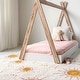 preview thumbnail 1 of 5, Mod-Tod Sun Spot Kids Area Rug 2'2" x 7' Runner - Cream