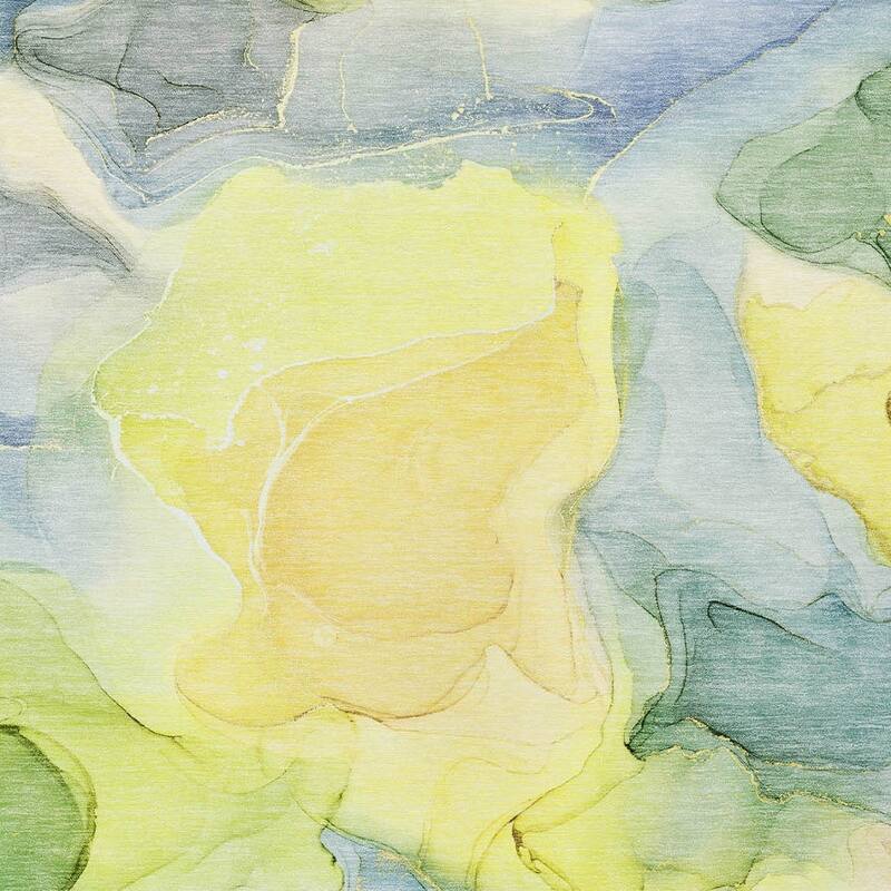Pana Artistic Abstract Weather Resistant Blended Style Outdoor Rug