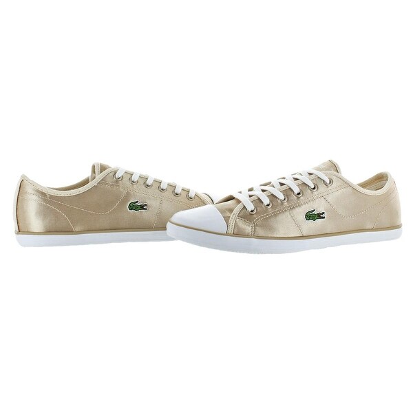 lacoste metallic sneakers