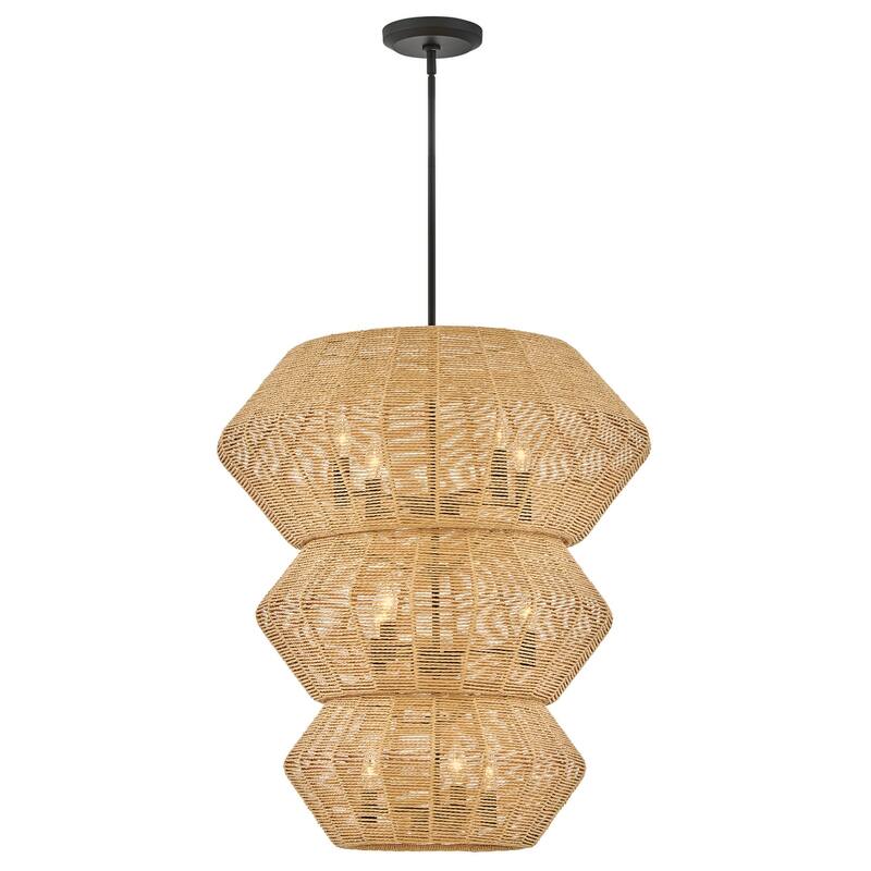 Hinkley Lighting 40388 Luca 10 Light 28" Wide Waterfall Chandelier