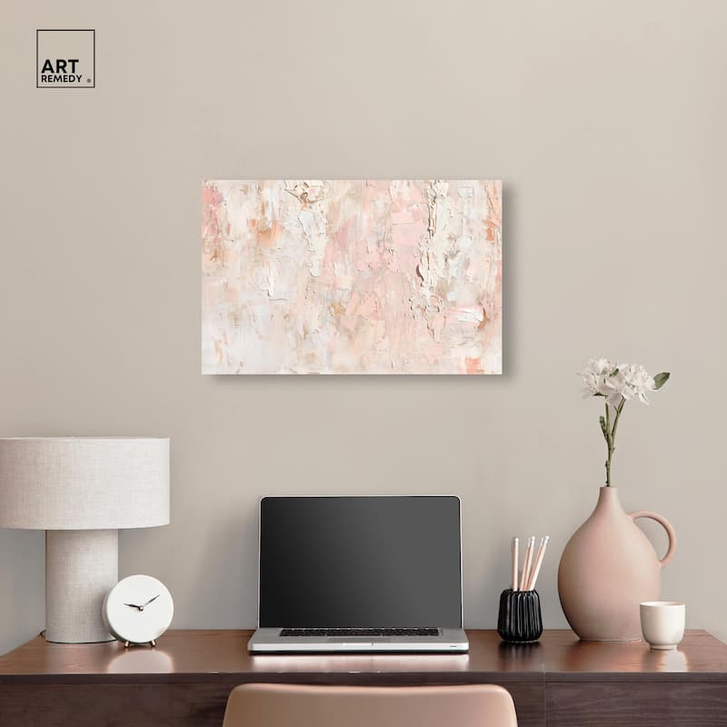 Impasto Layers Canvas by Art Remedy, Gallery Wrapped