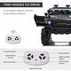 preview thumbnail 7 of 5, 12V 2-Seater Truck Ride-On Car with Siren, Remote Control, Off-Road Suspension