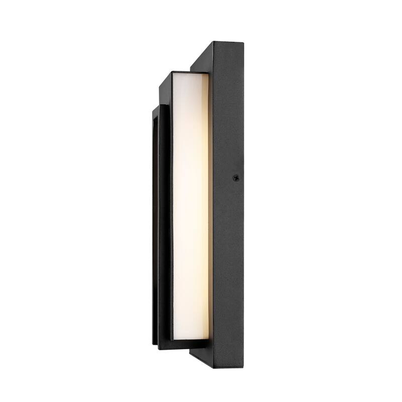 Keaton 1 Light Outdoor Wall Sconce - Black