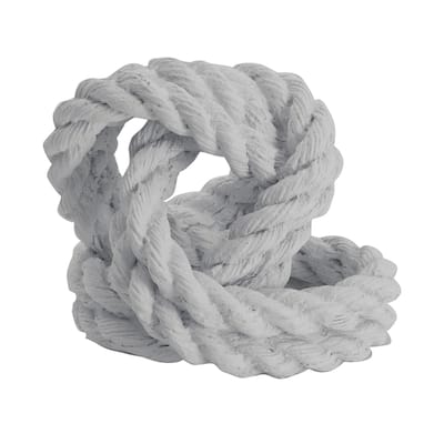 Elements Braided Rope Knot Figurine, 5X4
