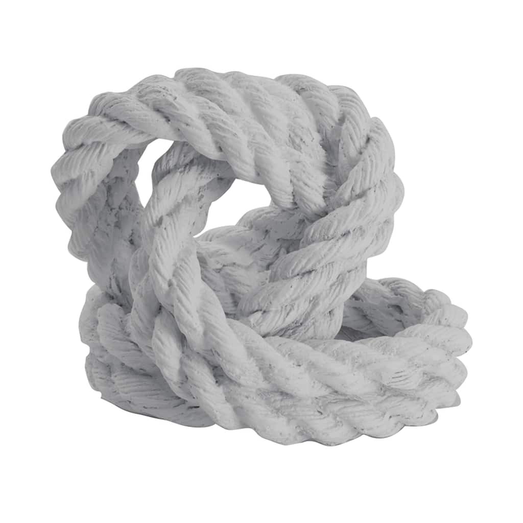 Elements Braided Rope Knot Figurine, 5X4
