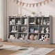 preview thumbnail 9 of 17, Toy Storage Cabinet for Storage Books and Toys