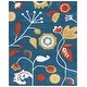 preview thumbnail 36 of 43, SAFAVIEH Handmade Soho Ingken Floral N.Z. Wool Rug 7'6" x 9'6" - Dark Blue/Multi - Rectangle