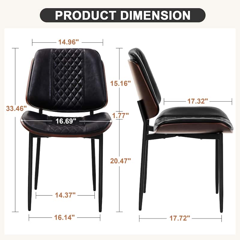 Upholstery Dining Chairs Set of 2