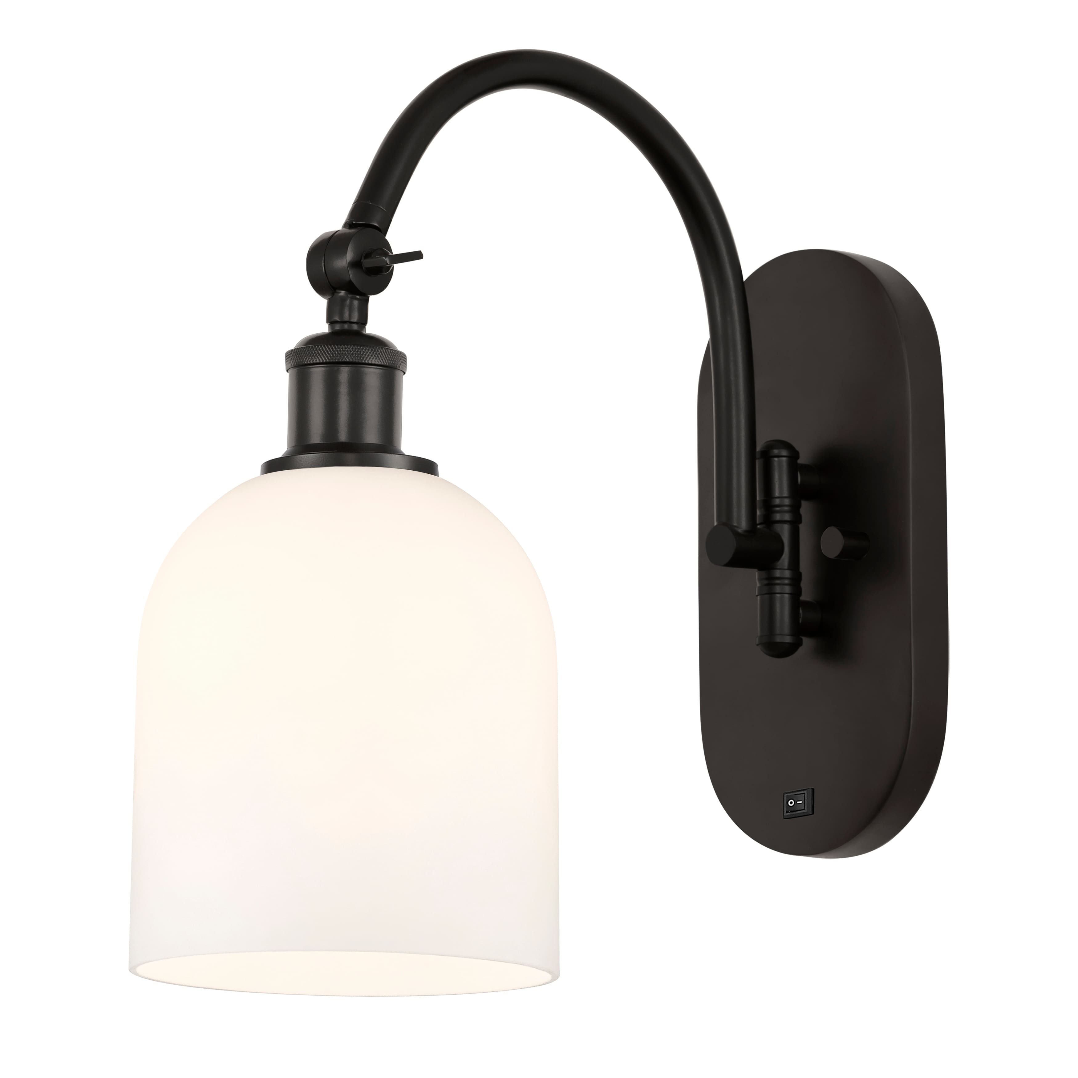 Option Oil Rubbed Bronze / Gloss White Shade