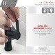 preview thumbnail 19 of 23, STYLISH Solid Stainless Steel Sink Kitchen Faucet, 1 Lever Handle Pull Down Spout Mixer Tap, Stainless Steel Finish
