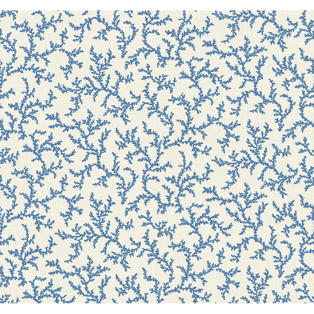 Seabrook Designs Corail Nonwoven Unpasted Wallpaper