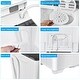 preview thumbnail 7 of 18, Costway 26lbs Portable Semi-automatic Washing Machine W/Built-in Drain - See Details