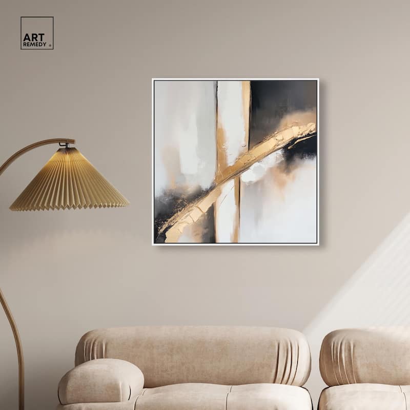 Gilded Rupture II Canvas by Art Remedy