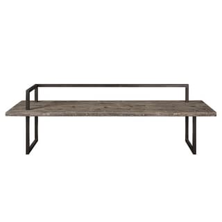 Uttermost Herbert 86 Inch Wide Reclaimed Fir Wood Bench