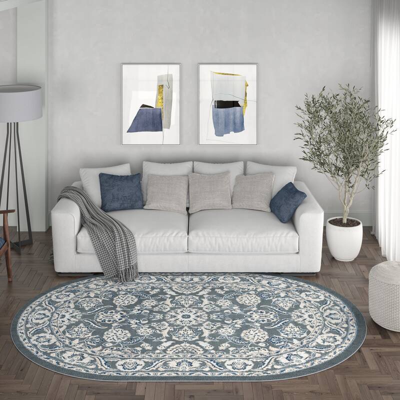 Carrington Traditional Border Indoor Area Rug