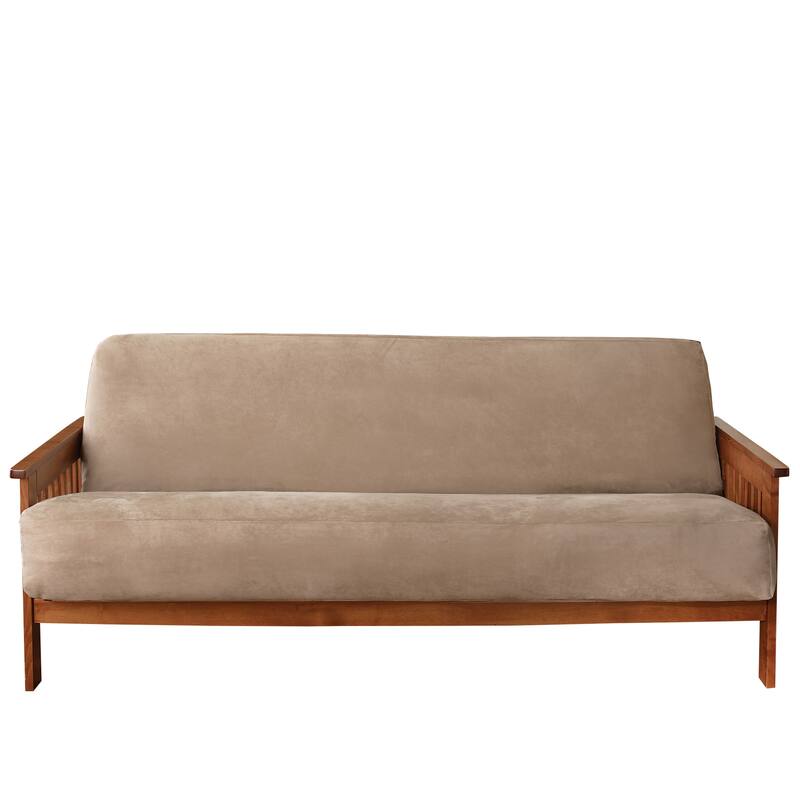 SureFit Soft Suede 1 Piece Futon Slipcover