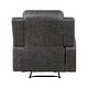 preview thumbnail 8 of 25, Elara 38" Microfiber Manual Reclining Chair with Tab Pull Motion