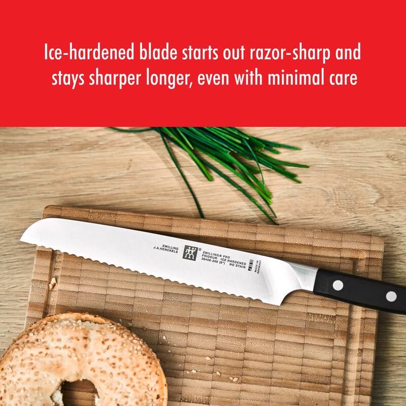 ZWILLING Pro 7-pc Knife Block Set with In-Drawer Knife Tray - Natural