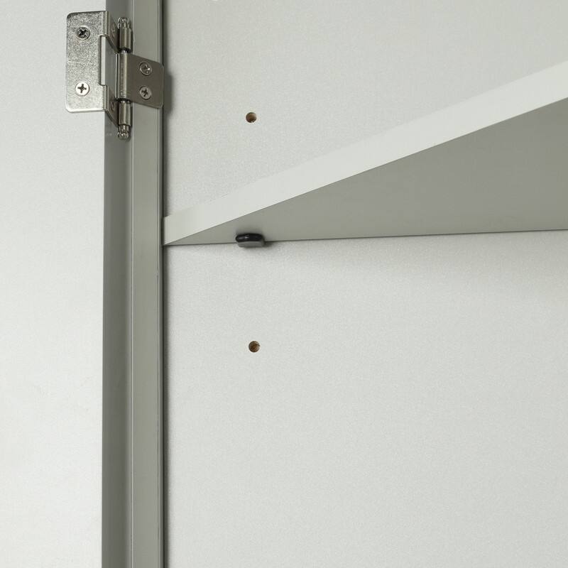 Triangle Bathroom Storage Cabinet with Adjustable Shelves