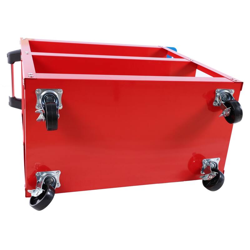3-Tier Rolling Tool Cart for Garage and Workshop Use