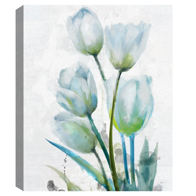 Tulip Gathering I-II by Studio Arts Canvas Art Prints