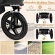 preview thumbnail 9 of 17, Babyjoy Jogging Stroller Foldable Jogger with Adjustable Canopy - See Details