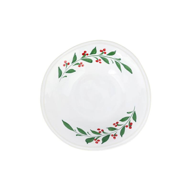 viva by VIETRI Aria Holiday Cereal Bowl